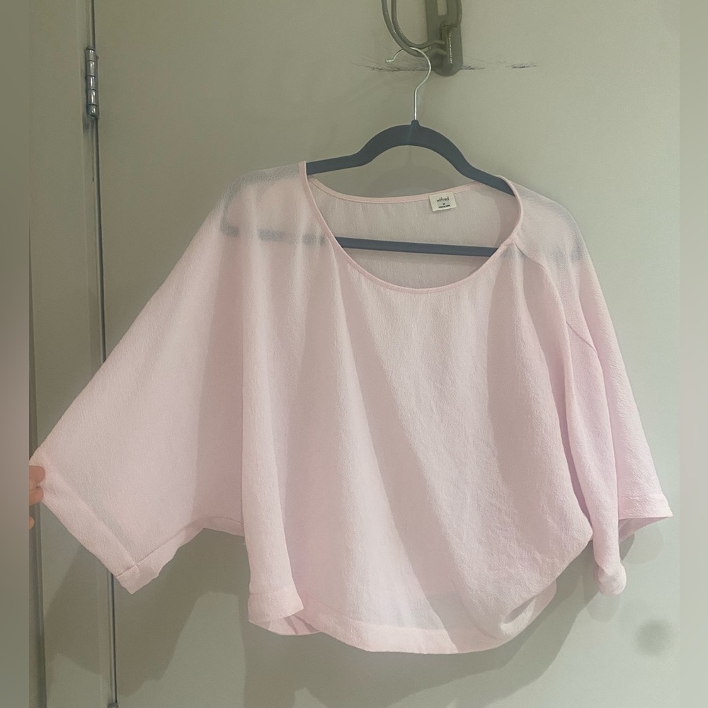 Wilfred top sheer (ish) size M